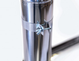 Печь походная Век Вепрь-1 с шарнирным экраном