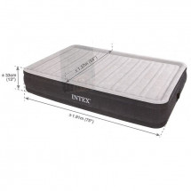 Матрас надувной "Comfort-Plush Full", 137х191х33 см, со встроенным насосом 220V