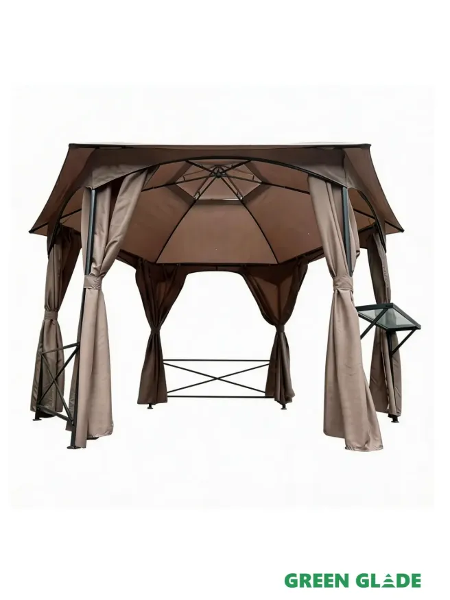 Шатер-беседка 72404 4х2,8х1,95 м полиэстер, Green Glade
