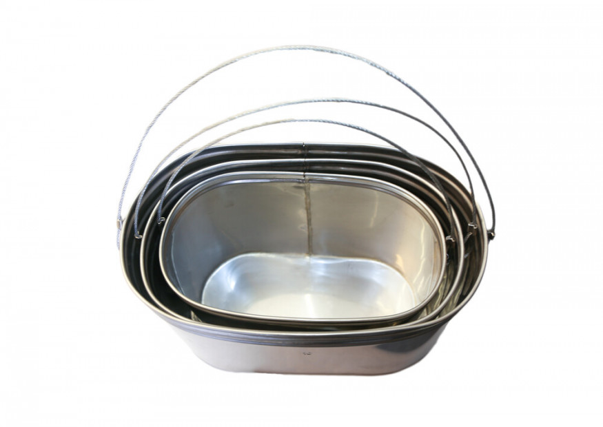 Котел Век с крышкой 2 л овальный