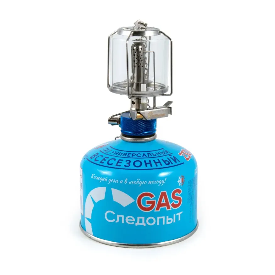 Портативная газовая лампа Светлячок, Следопыт