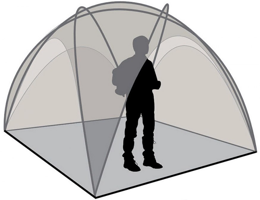 Шатер &amp;quot;Space One&amp;quot; камуфляж, Canadian Camper