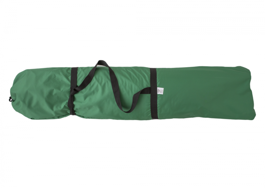 Палатка зимняя КУБ 3 камуфляж (трехслойная) с выводом под трубу