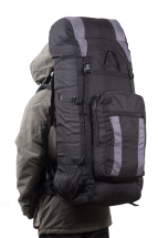 Рюкзак туристический Таймтур 4, черный, 120 л, ТАЙФ