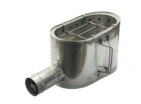 Турбопечка щепочница Век Овал