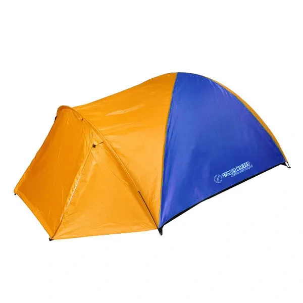 Палатка Турист Мастер Кама-4 двухслойная, цвет оранжево-синий