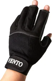 Перчатки (митенки) Алекса цвет Черный, Венто